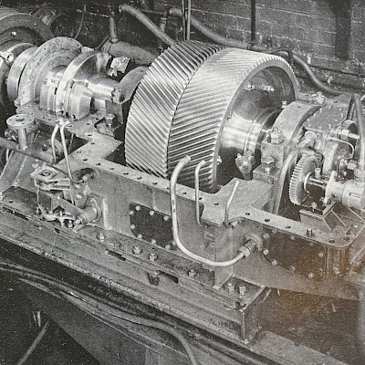 World's 1st Gas Turbine propelled ship fitted with SSS Clutch